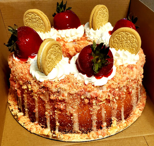 Strawberry Crunch Poundcake