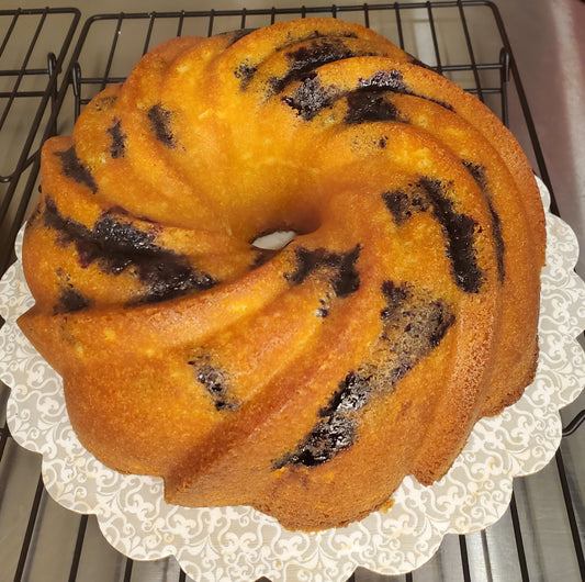 Lemon Blueberry Poundcake