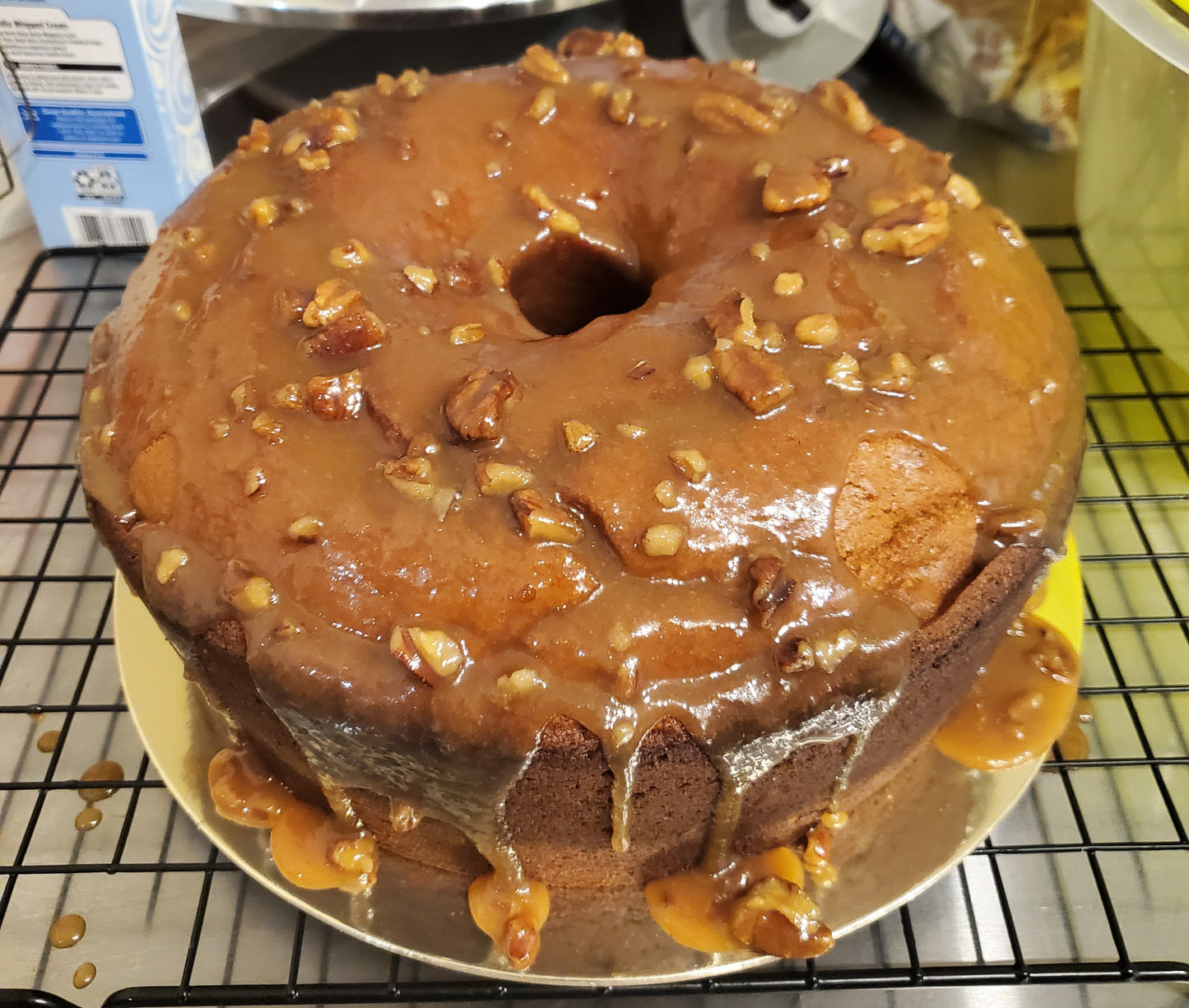 Sweet Potato Praline Poundcake