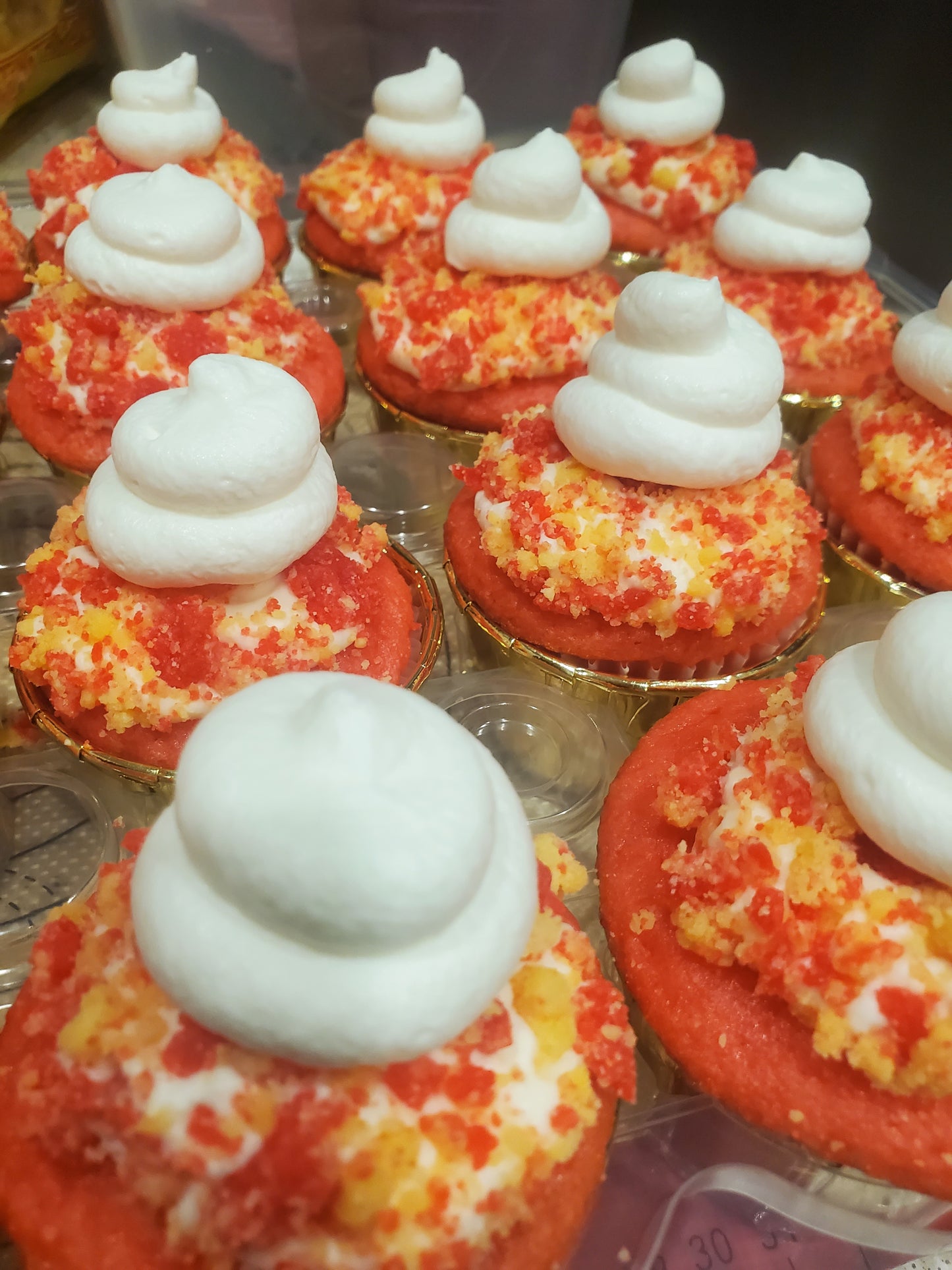 Strawberry Crunch Cupcakes