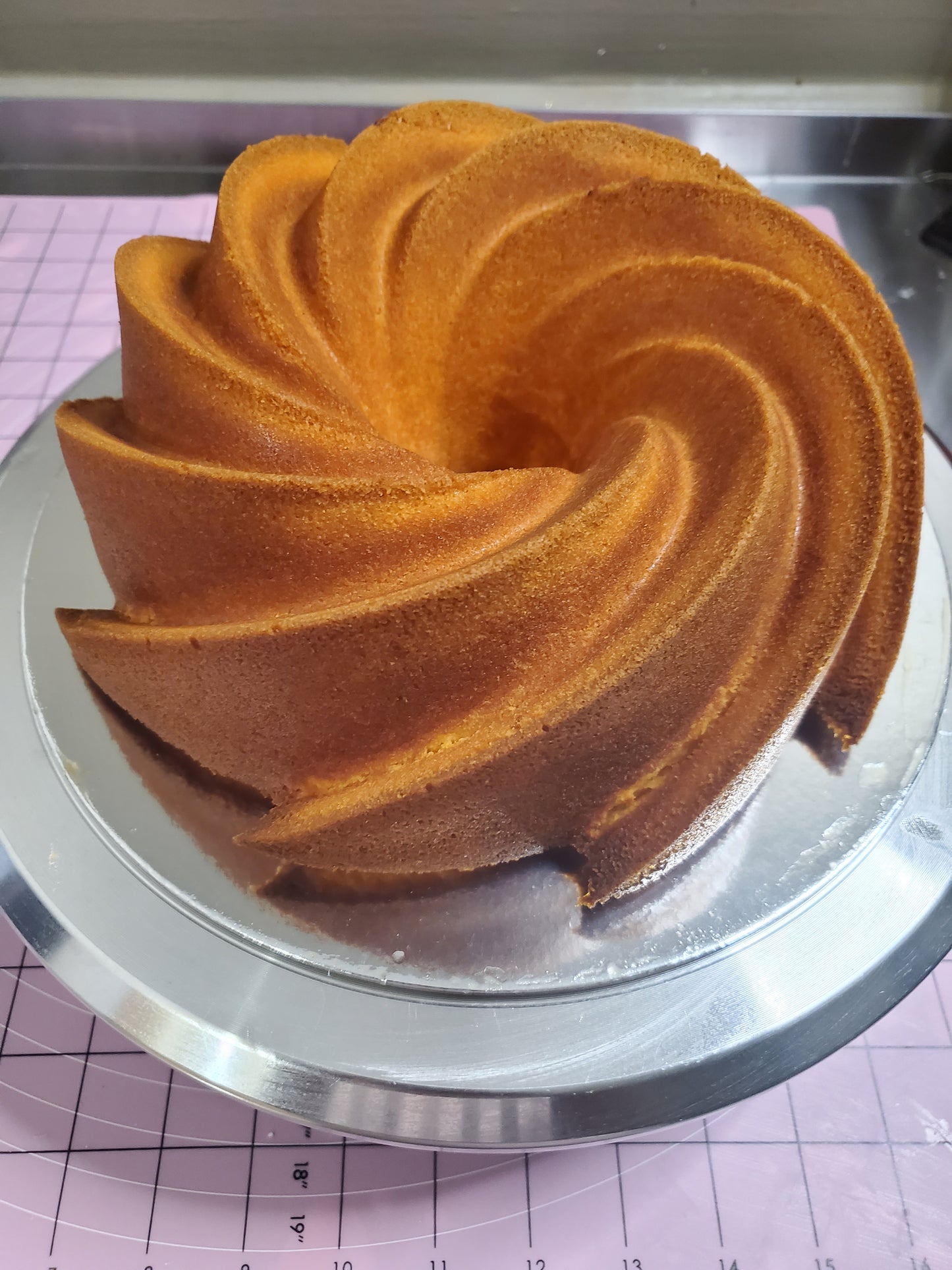 Orange Cream Cheese Poundcake